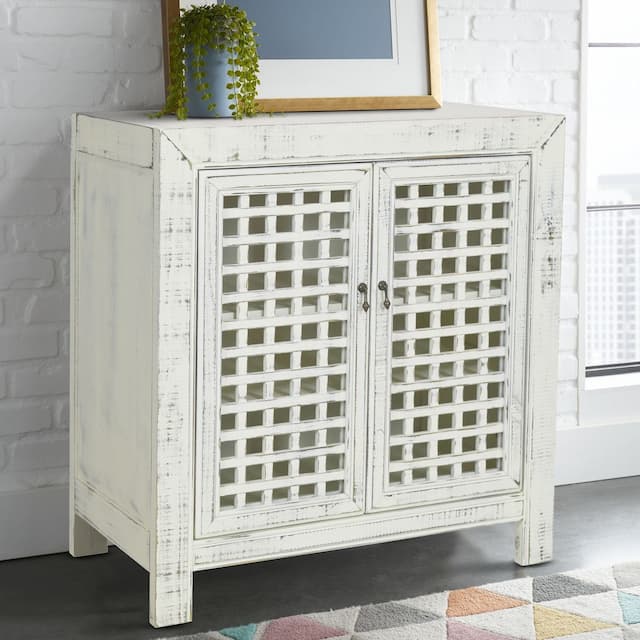 Rio Accent Cabinet White