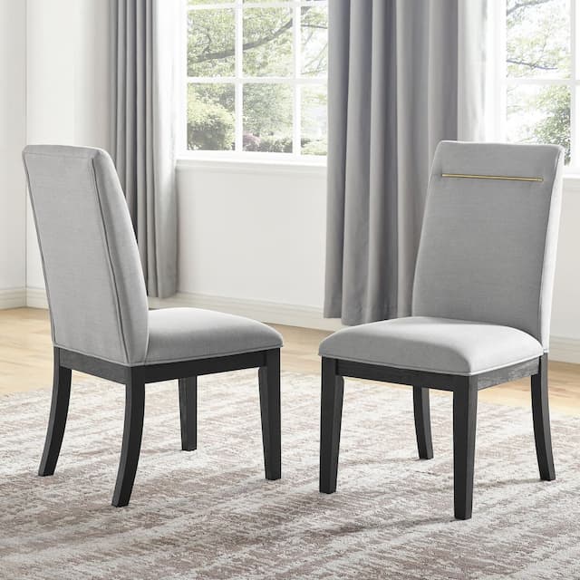 Yves Dining Side Chair - Grey - Set Of 2