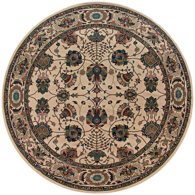 Ariana 431O3 Ivory/ Red Indoor Area Rug