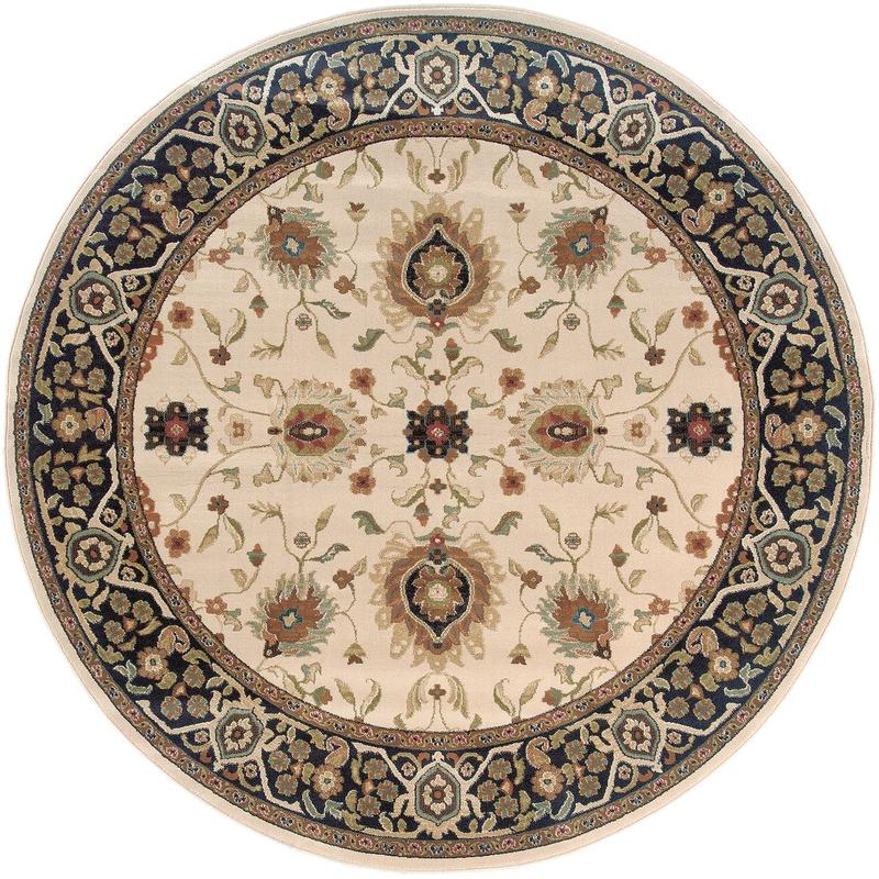 Hudson 1338C Beige/ Black Indoor Area Rug