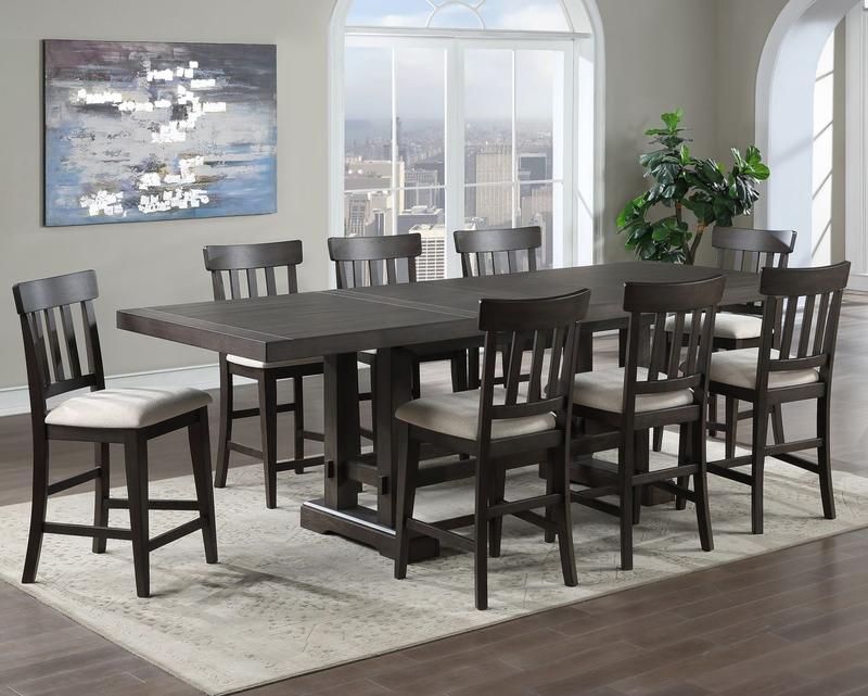 Napa 9pc Counter Height Dining Set