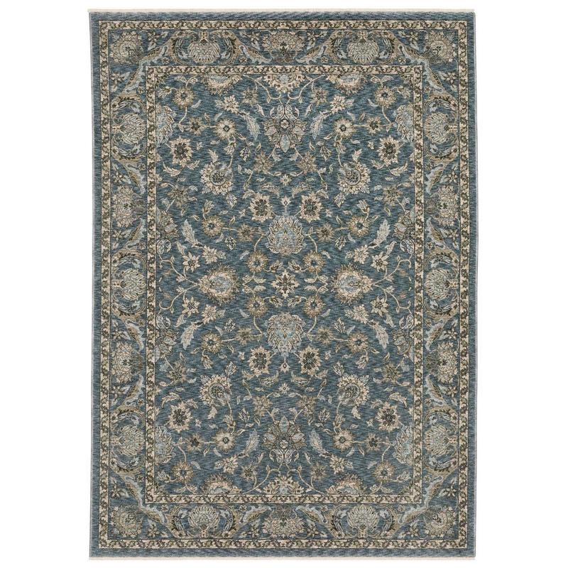 Aberdeen 070H1 Blue/ Beige Indoor Area Rug