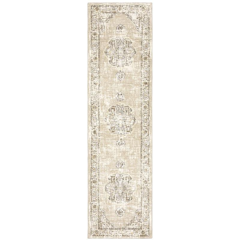 Andorra 303D0 Beige/ Ivory Indoor Area Rug