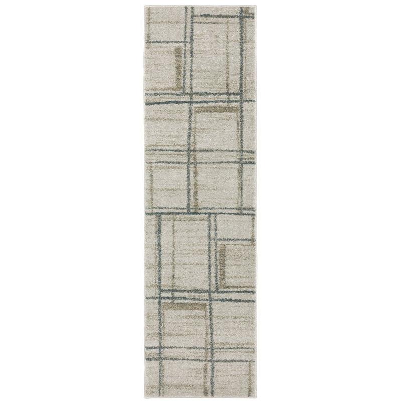 Alton 501Z9 Grey/ Teal Indoor Area Rug