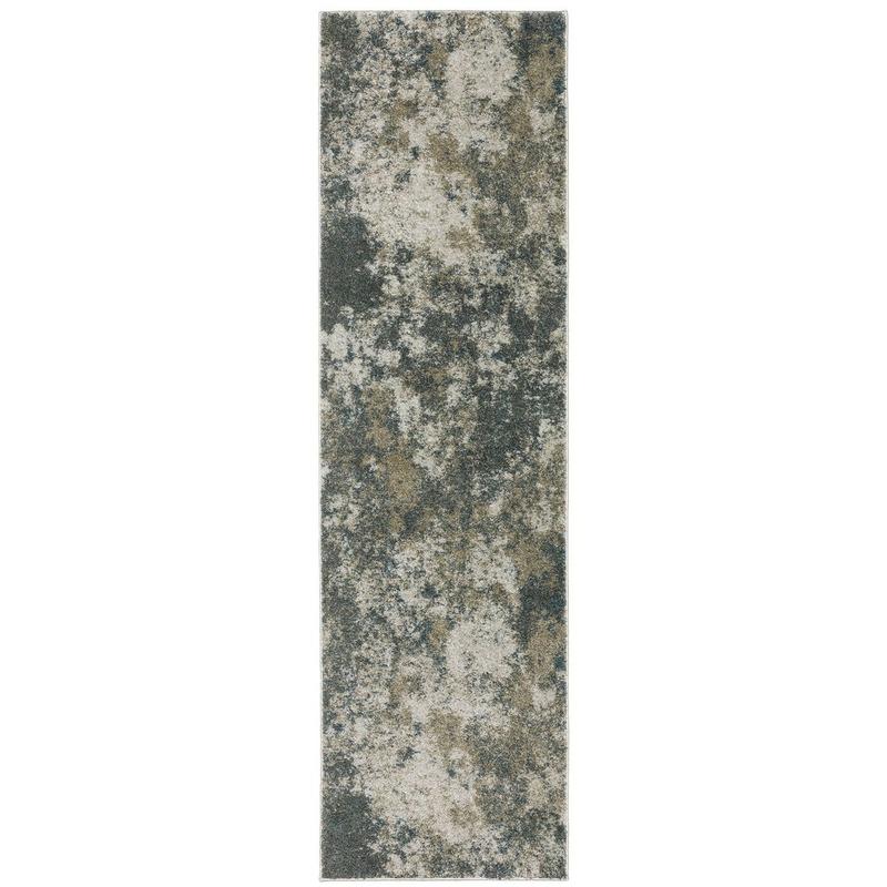 Alton 531L9 Teal/ Grey Indoor Area Rug