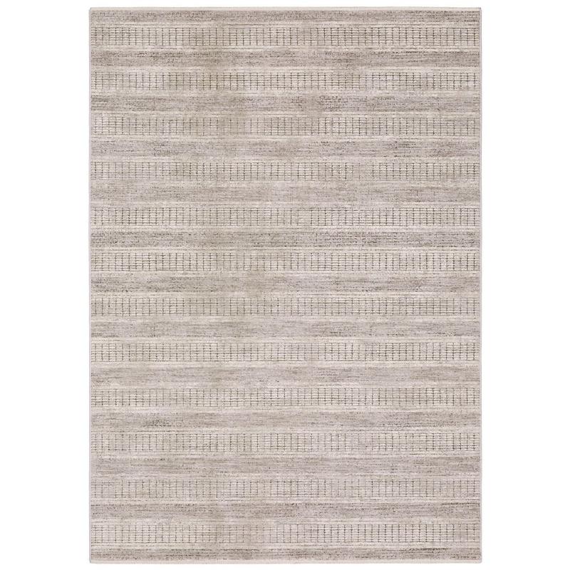 Branigan BRG03 Ivory / Brown Indoor Indoor - 2'3" x 3'
