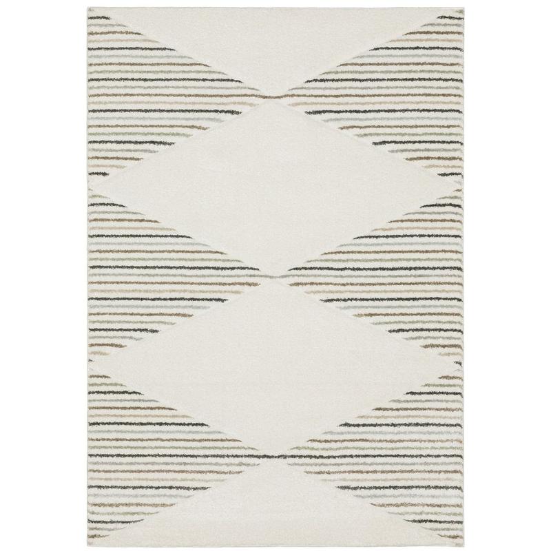 Cambria 4927C Beige/ Multi Indoor Area Rug - 5'3" x 7'6"