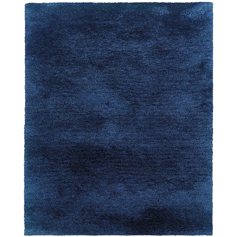 Cosmo 81106 Blue Indoor Area Rug - 6'6" x 9'6"