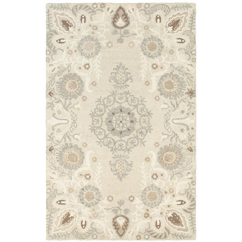 Craft 93000 Sand/ Ash Indoor Area Rug - 8' x 10'