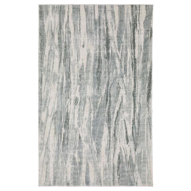 Clarke CLA03 Green/ Ivory Indoor Area Rug - 6' x 9'