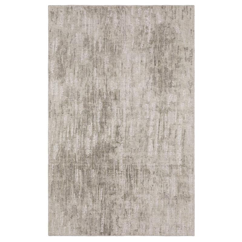Clarke CLA08 Beige/ Brown Indoor Area Rug - 6' x 9'