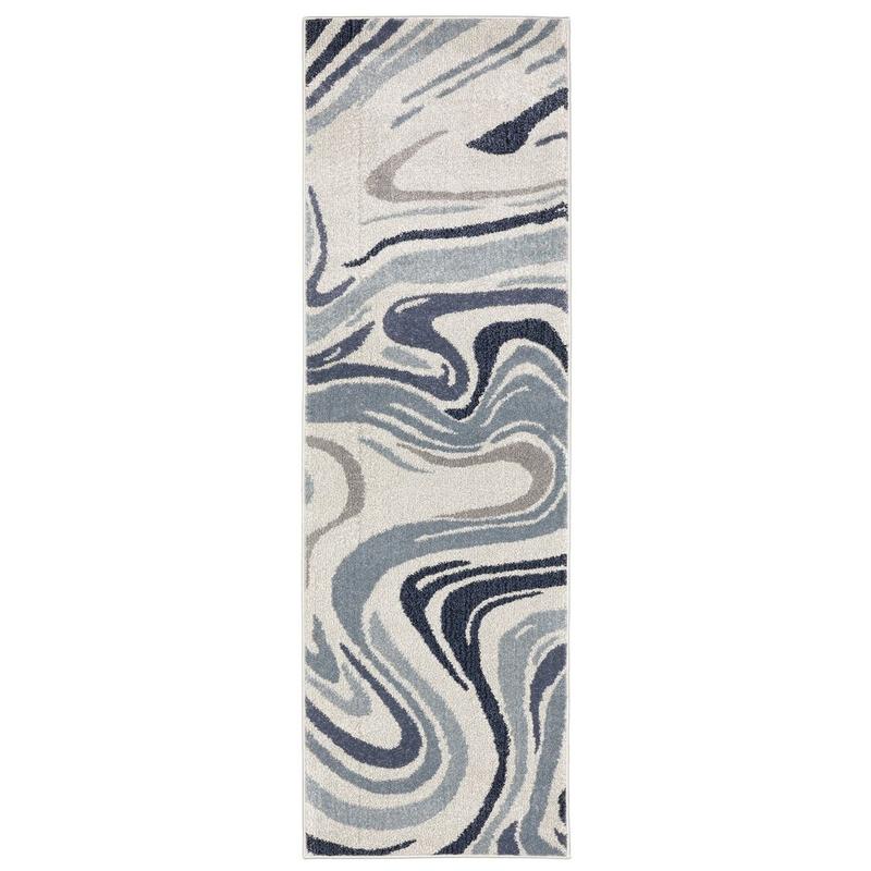 Gemma GEM09 Blue/Grey Indoor Area Rug