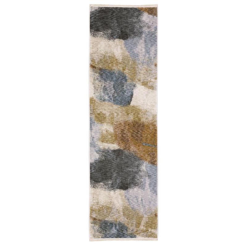 Hayden HAY09 Beige/ Rust Indoor Area Rug