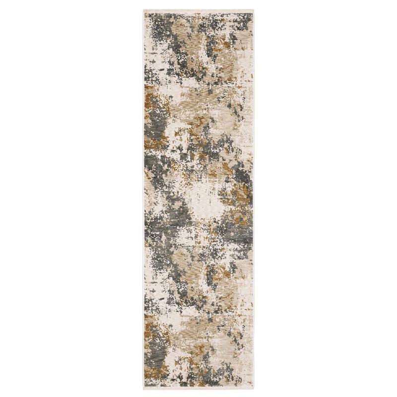 Hayden HAY10 Beige/ Grey Indoor Area Rug