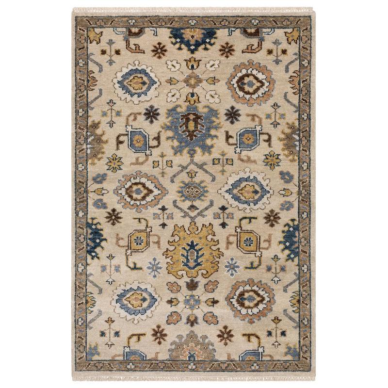 Majorca MAJ08 Ivory/ Multi Indoor Area Rug - 6' x 9'