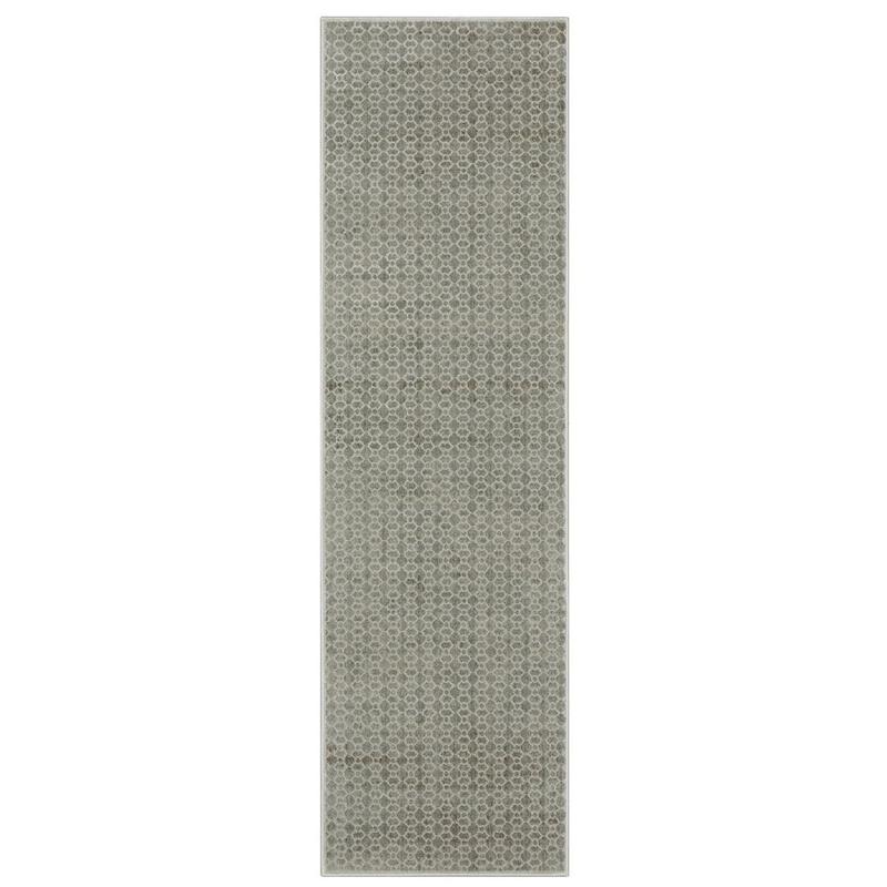 Mallory MAL04 Grey/ Blue Indoor Area Rug
