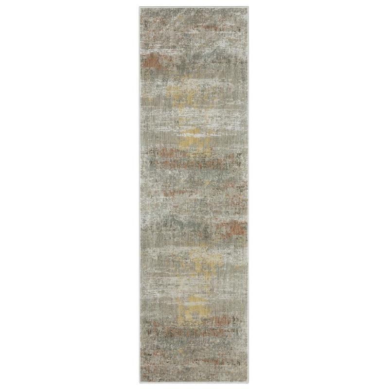 Mallory MAL05 Grey/ Multi Indoor Area Rug
