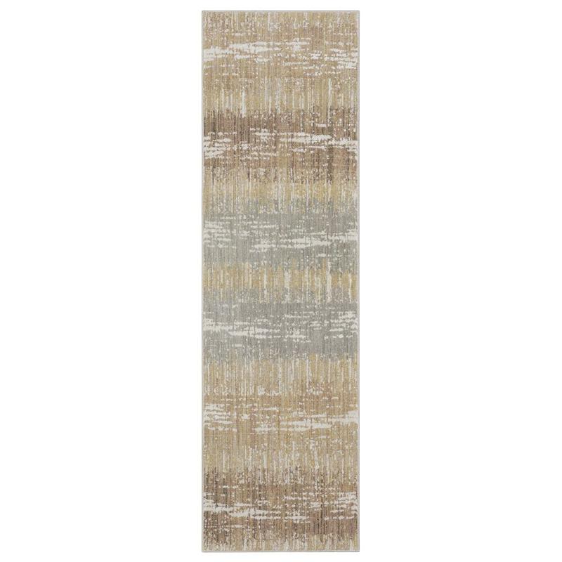 Mallory MAL06 Gold/ Brown Indoor Area Rug