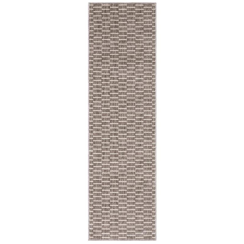 Oliver OLV03 Charcoal/Beige Indoor Area Rug