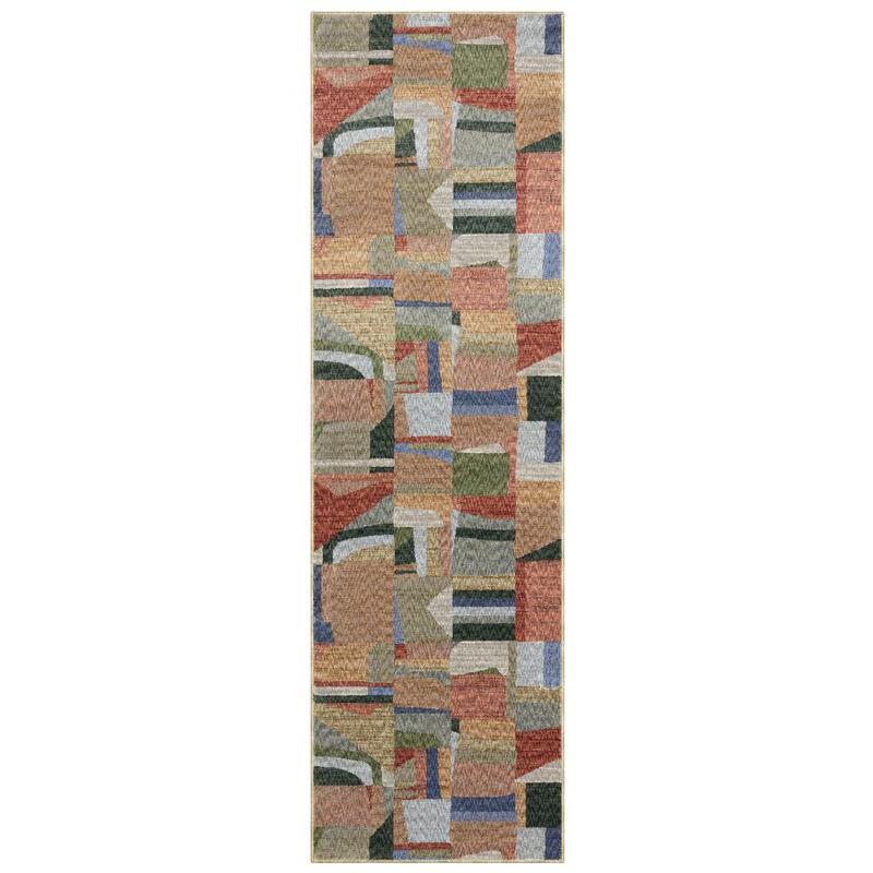 Tisdell TIS09 Multi-colored Indoor Area Rug